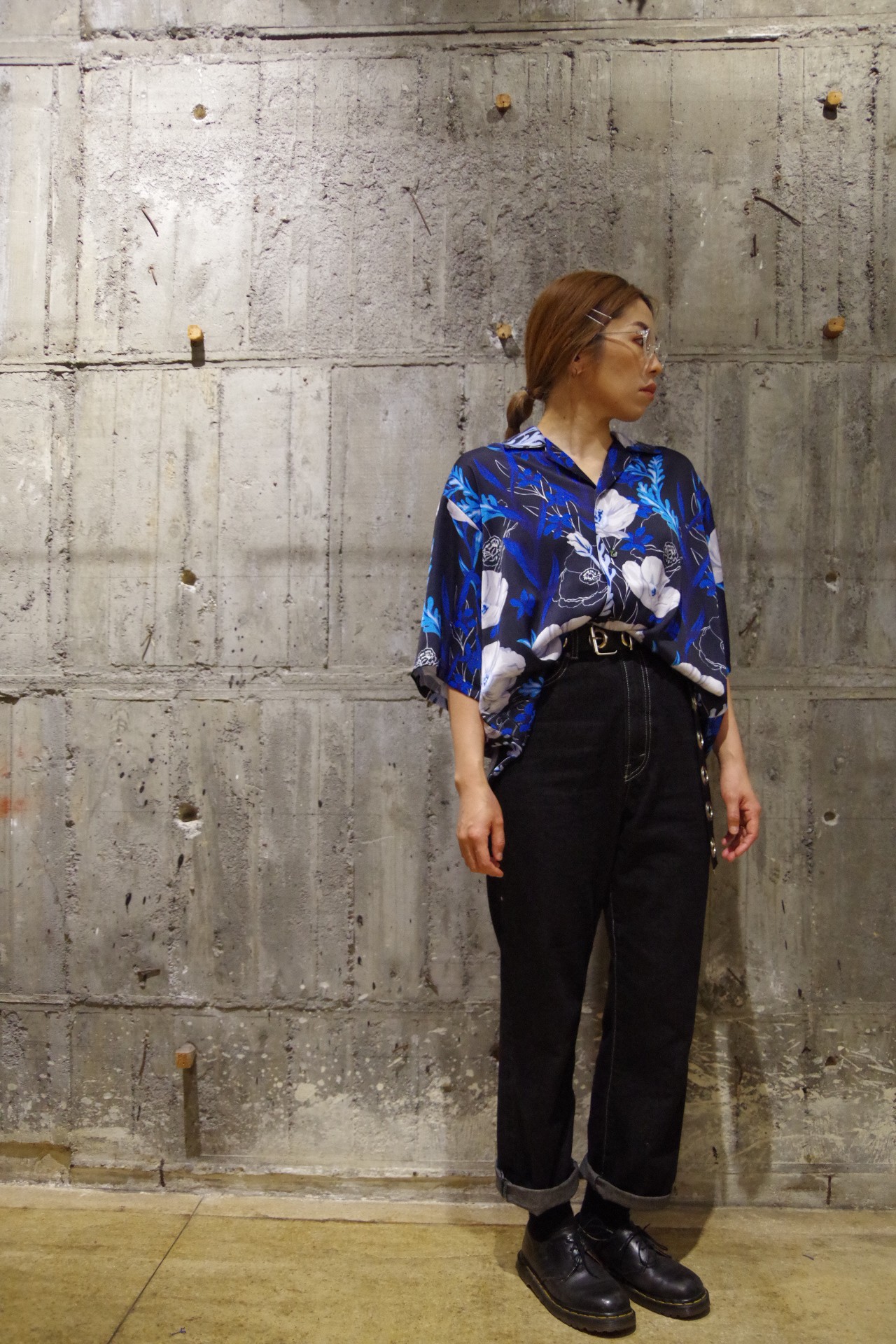 FLOWER PATTERN S/S SHIRT | SHHH - Select New and Used – 浜松市